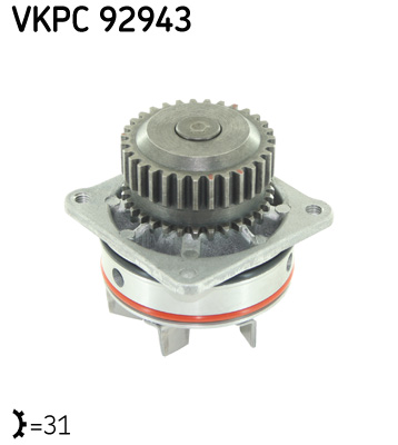 Pompă de apă, răcire motor VKPC 92943 SKF